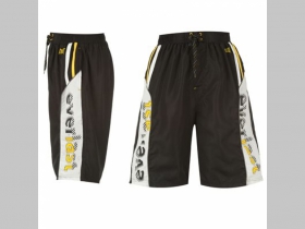 Everlast, pánske kraťasy čiernobiele 100%polyester 